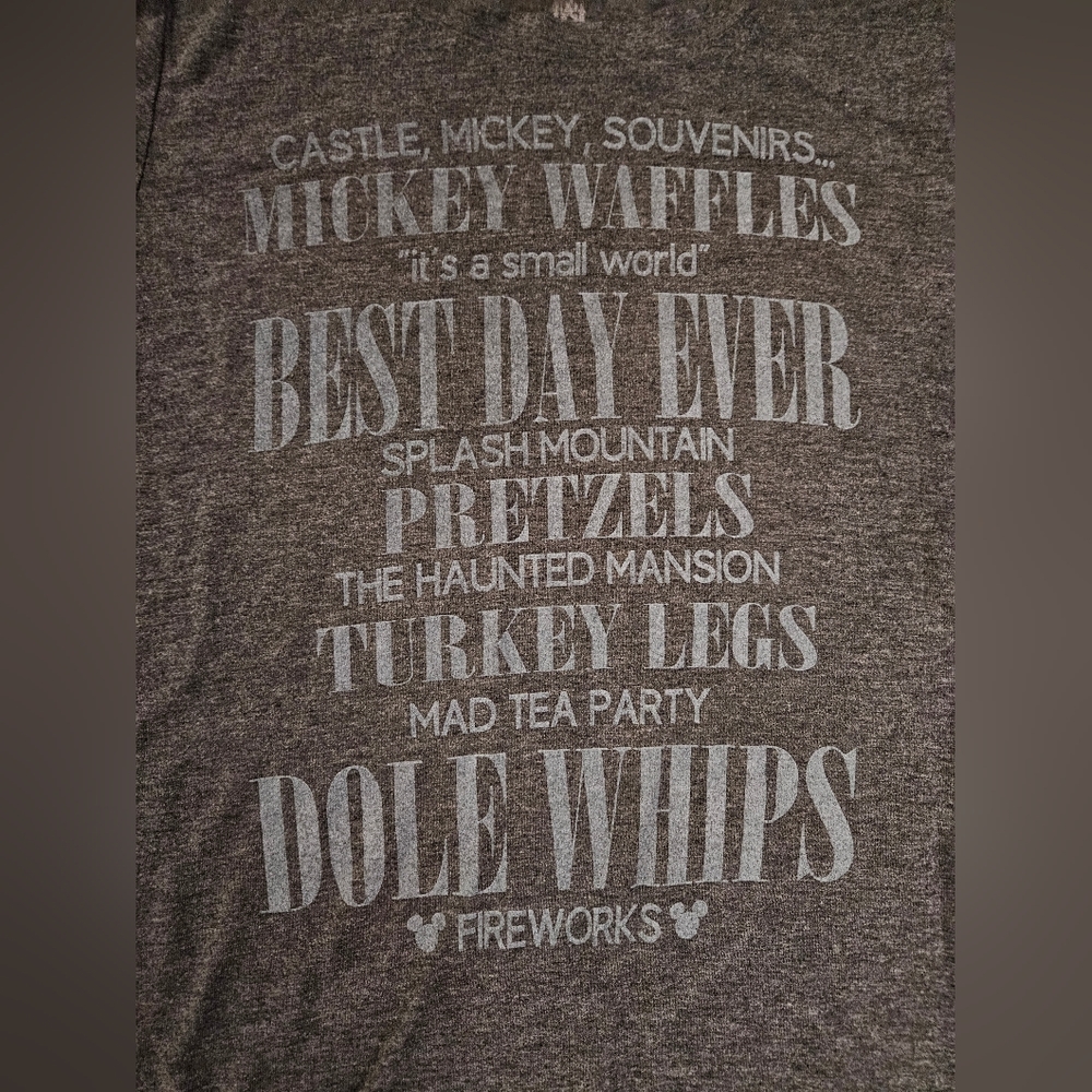 Authentic Disney Parks Best Day Ever Tee